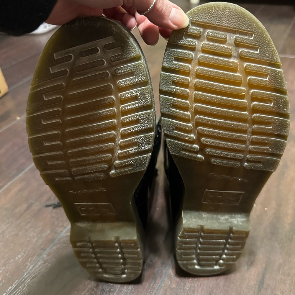 Dr. Martens 1460 Smooth Leather Lace-Up Boots Size 10 - Picture 10 of 13